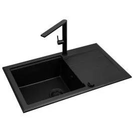 Bezpečná Platba Pyramis Sparta Plus Lux dřezy s baterií černá/černá 070175802BT