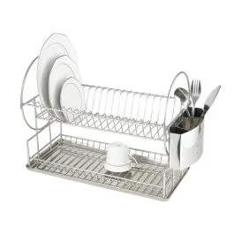 Omezená Nabídka Wenko sušák na nádobí 49x21x33 cm šedá-ocel 2329100