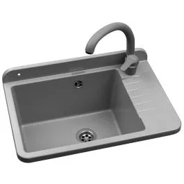 Bezpečná Platba Pyramis Top zahradní umyvadlo s baterií 50.5x34.5 cm plast 070179201 O