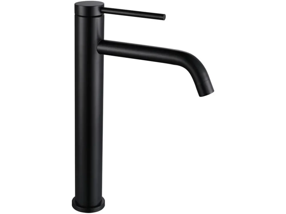 Vrácení Zdarma CERANO - Umyvadlová stojánková baterie Selma - vysoká - černá matná