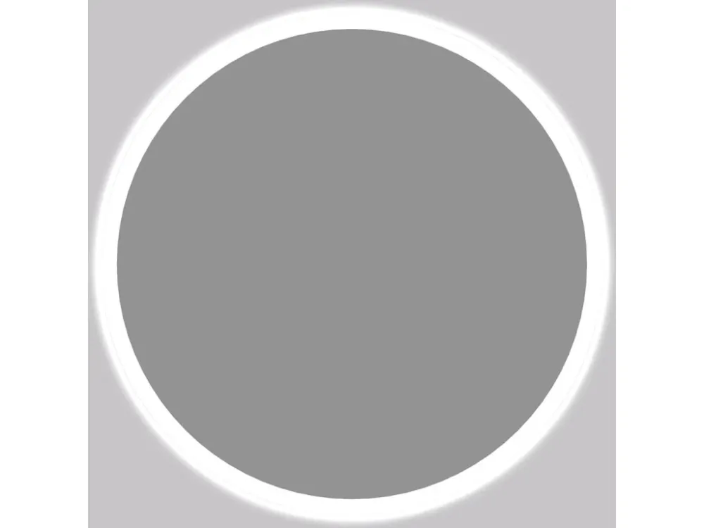 Akce CERANO - Koupelnové LED zrcadlo Lavoro - Ø60 cm